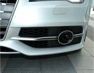 Full serie Fog lamp grill for Audi A7 C7 Front Bumper Fog Light Cover 09-15