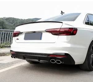 Audi S4 rear diffuser pipe for Audi A4L S line 20-24