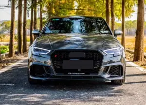 bodikits RS3 For Audi A3 S3 8V.5 front bumper with grill