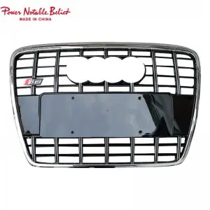 Audi A6 C6 A6L to RS6 mesh S6 grill front bumper auto grille