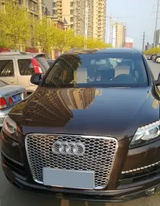 RSQ7 SQ7 front bumper grill for Audi Q7 SQ7 2006-2015 radiator honeycomb mesh grille