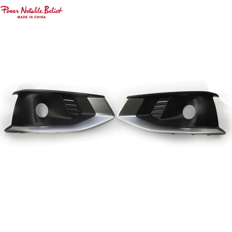 RS4 fog light grill for Audi A4 Original Sline car ABS honeycomb fog grille 20-23 (1)