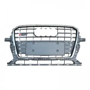 RSQ5 SQ5 honeycomb grills for Audi Q5 SQ5 B8.5 front bumper grille 2013-2018