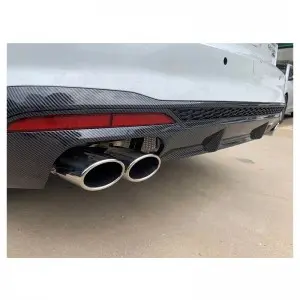 Audi S4 rear diffuser pipe for Audi A4L S line 20-24