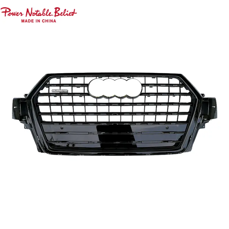 RSQ7 SQ7 radiator honeycomb grill for Audi Q7 SQ7 2016-2019 front bumper grille