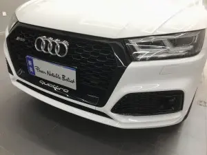RSQ5 SQ5 style grill for Audi Q5 SQ5 B9 honeycomb front grille