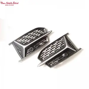 Front Bumper Fog Light Lamp Grill cover Grille for Audi A6 C8 C8PA 20-25