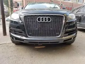 RSQ7 SQ7 front bumper grill for Audi Q7 SQ7 2006-2015 radiator honeycomb mesh grille
