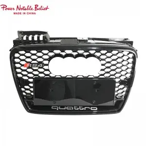 Front grill for Audi A4 A4L B7 to RS4 radiator center honeycomb S4 grille quattro