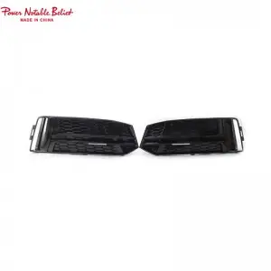 S4 honeycomb Fog lamp grill for Audi A4 With ACC Holes 17-19