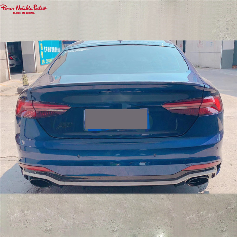 Audi RS5 B9 rear bumper with pipe for audi A5 S5 b9 2017-2019 8