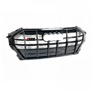 RSQ3 SQ3 style grille for Audi Q3 SQ3 honeycomb front grill 2020-2023