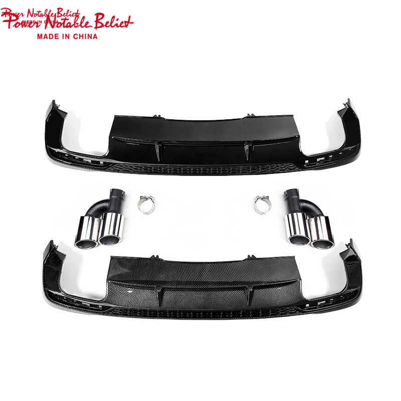 Audi S4 rear diffuser pipe for Audi A4L S line 20-24 1