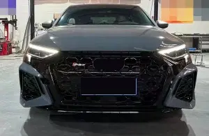 RS3 front Bodykit for Audi A3 S3 8Y Front Bumper with grill front lip diffuser tailpipe