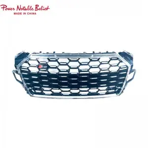 RS5 Front Bumper Grille For Audi A5 S5 B9PA Hood Front Bumper Grill