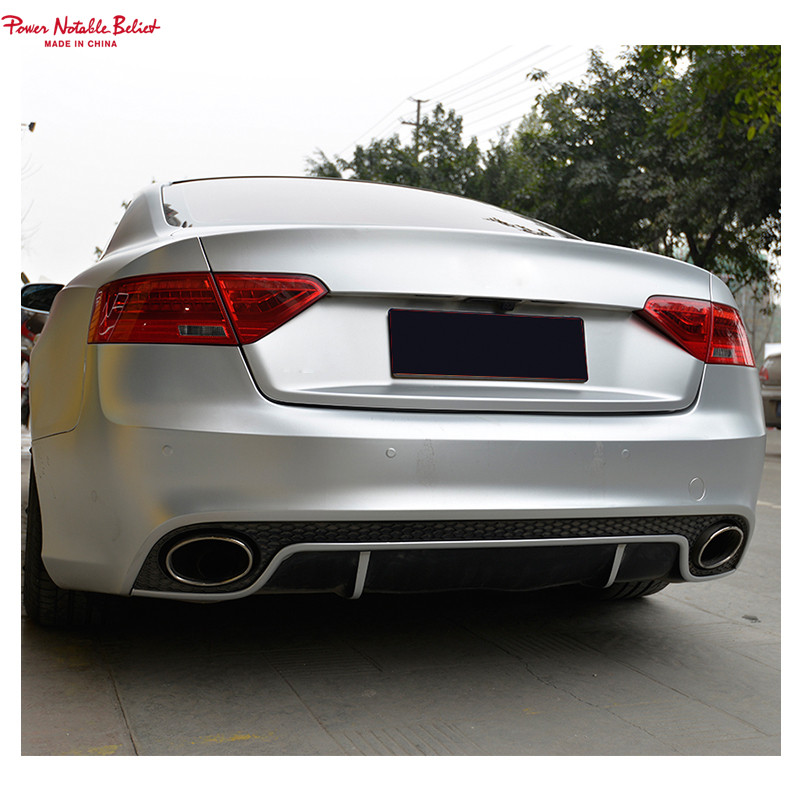 Audi RS5 S5 style diffuser pipe for Audi a5 s5 B8 2009-2011 6