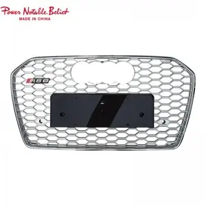 C7 PA RS6 front bumper grill for Audi A6 S6 C7.5 quattro grille