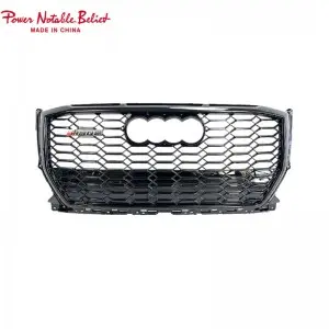 RSQ2 SQ2 grille for Audi Q2 Q2L center honeycomb grill 2021-2024