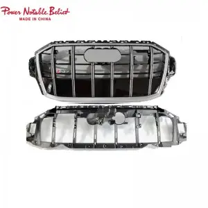 RSQ7 SQ7 front bumper grill for Audi Q7 SQ7 2020-2023 grille with ACC hole