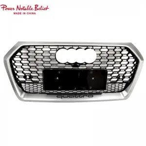 RSQ5 SQ5 style grill for Audi Q5 SQ5 B9 honeycomb front grille