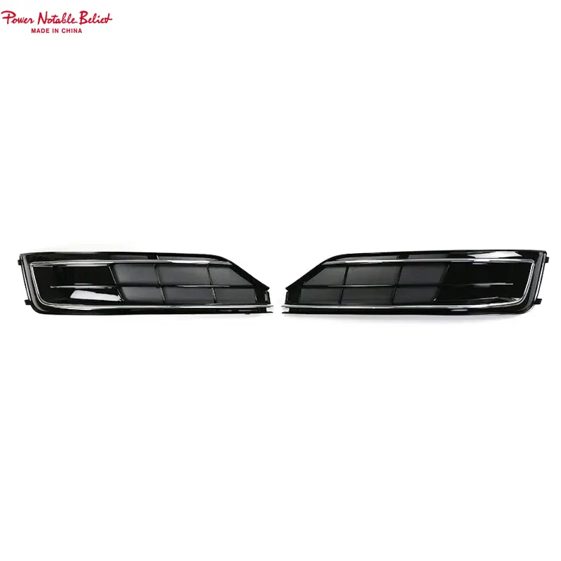 Fog Light Grill For Audi S-line A8 D4 PA 15-18 Fog Lamp Grill Racing (1)