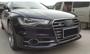 Fog Light Cover SET 12-15 for Audi A6 C7 Fog Lamp Grille