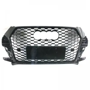 RSQ3 SQ3 ABS auto grille for Audi Q3 2016-2019 radiator honeycomb grills front bumper grill