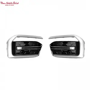 Front Bumper Fog Light Lamp Grill cover Grille for Audi A6 C8 C8PA 20-25