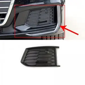 Front Bumper Fog Light Lamp Grill cover Grille for Audi A6 C8 C8PA 20-25