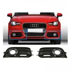 S1 RS1 fog grill N or S-line with hole for Audi A1 S1 2011-2015