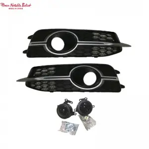 Fog Light Cover SET 12-15 for Audi A6 C7 Fog Lamp Grille
