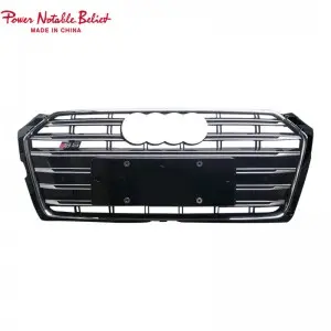 RS5 honeycomb grill for Audi A5 S5 B9 Auto parts front grille ABS material