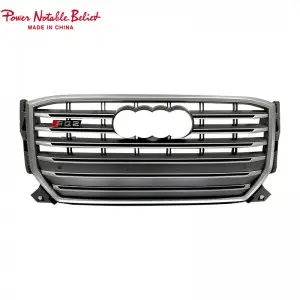 SQ2 RSQ2 front bumper grille for Audi Q2 Q2L 2018-2020 center honeycomb grill quattro