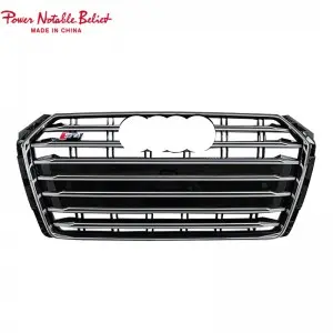 S4 RS4 car grill for Audi A4 S4 B9 honeycomb front bumper grille facelift auto grills