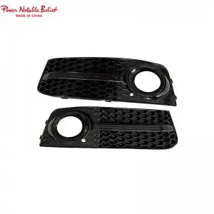 Audi A4 S4 B8 Front Fog lamp grill honeycomb sline fog light cover 08-12