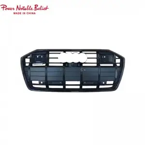 RS6 front bumper grille for audi A6 A6L S6 C8 honeycomb grill
